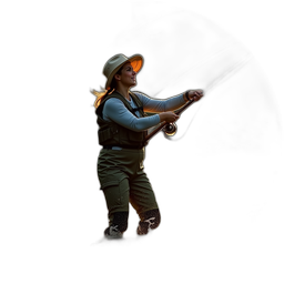 Fisherwoman
